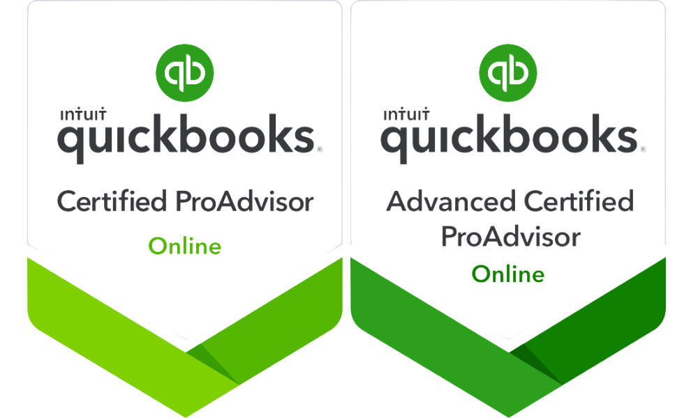 Quickbooks certified proadvisor and Quickbooks advanced certified proadvisor